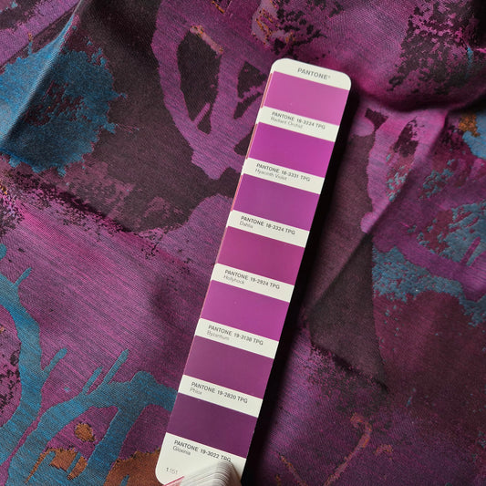 Phlox Muster / Polyester Einzelstück 300 cm x 150 cm / S5X1X024