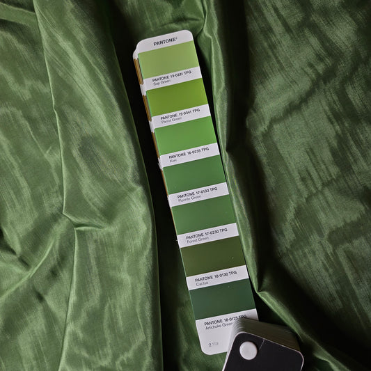 Baumwolle, Viskose, Wolle, Taffeta, Fluorite Green · 140 cm 130g/m2