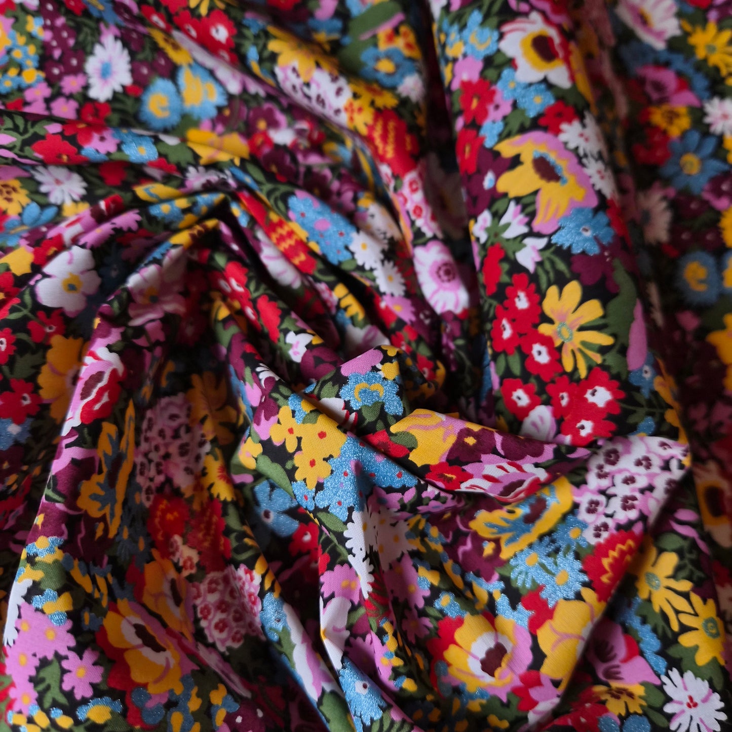 Baumwolle, Wolle, Caviar · 140 cm