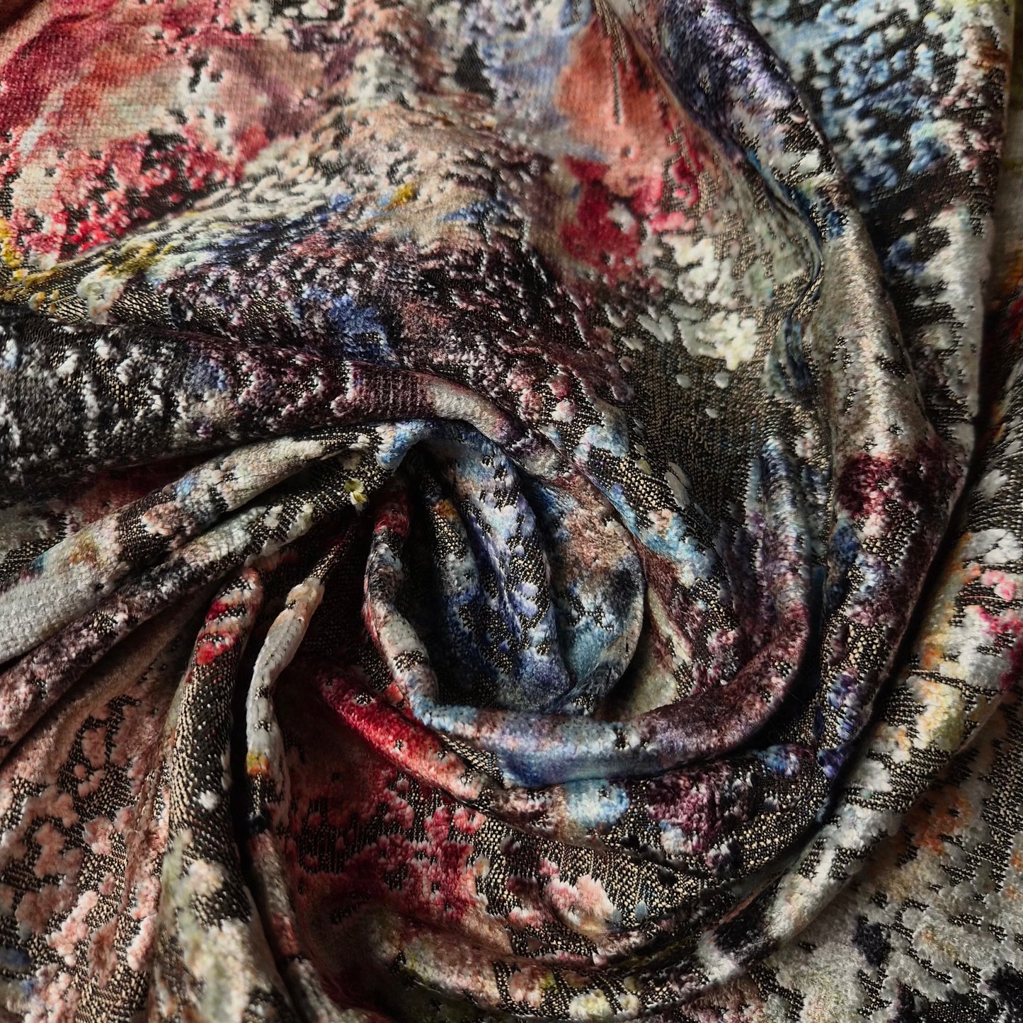 Einzelstück · Samt · Polyester · 180×140 cm