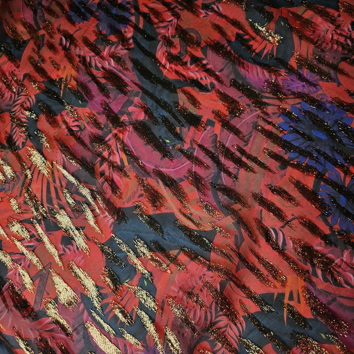 Lurex, Seide, Fil Coupé · 140 cm 20g/m2