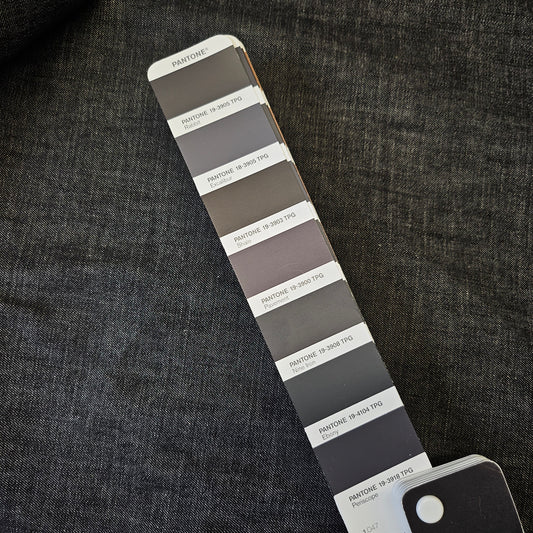 Baumwolle, Ebony · 155 cm 240g/m2
