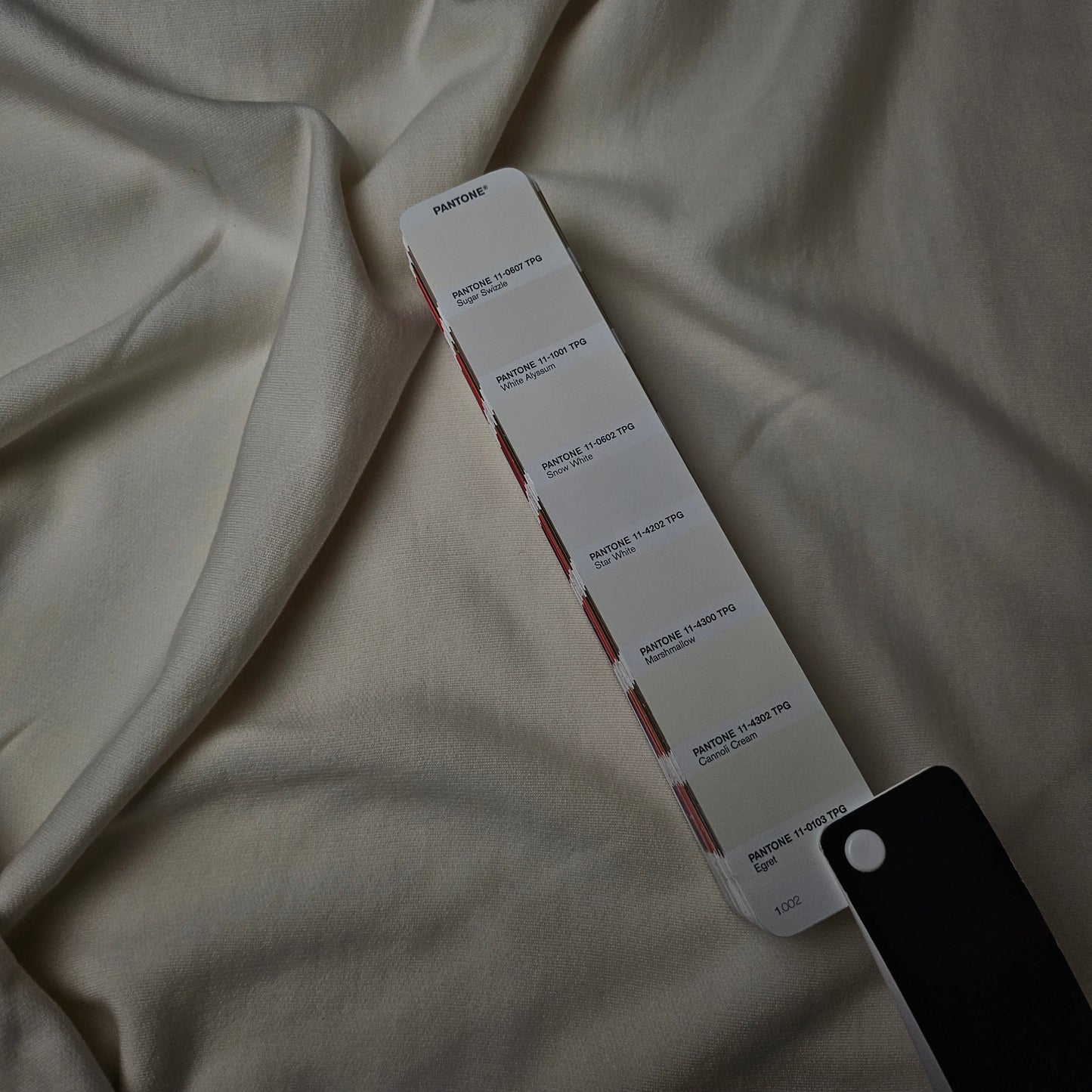 Meterware · Sweat · Gebürstet · Baumwolle, Wolle, Seide · Uni · Pantone Marshmellow · 150 cm