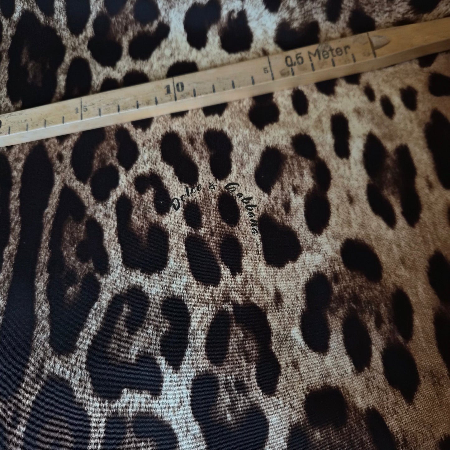 Denim · Baumwolle · Logo · Beige und Brauntöne · 145 cm · 190 g/m² · Meterware