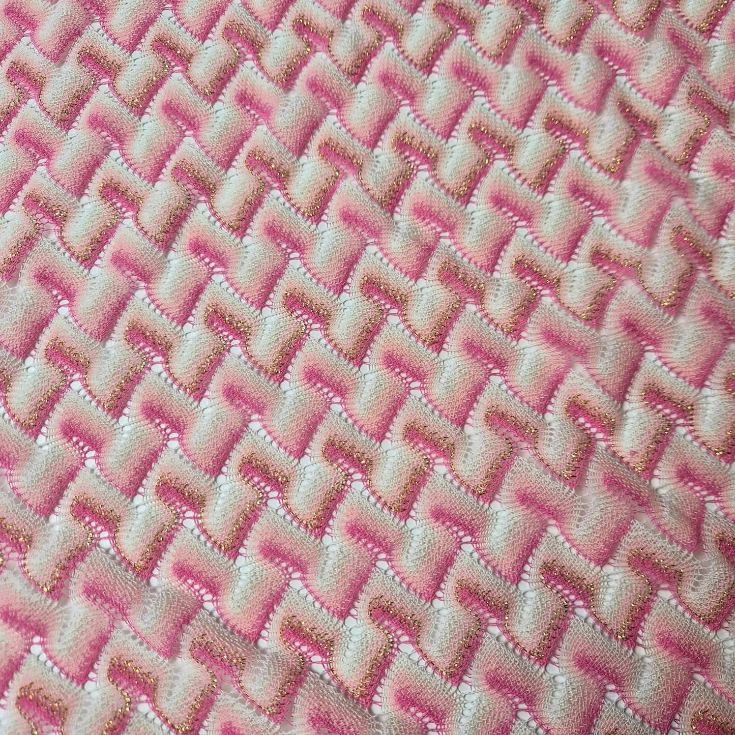 Baumwolle, Lurex, Viskose, Wolle, Cloud Dancer – rosa Töne · 130 cm