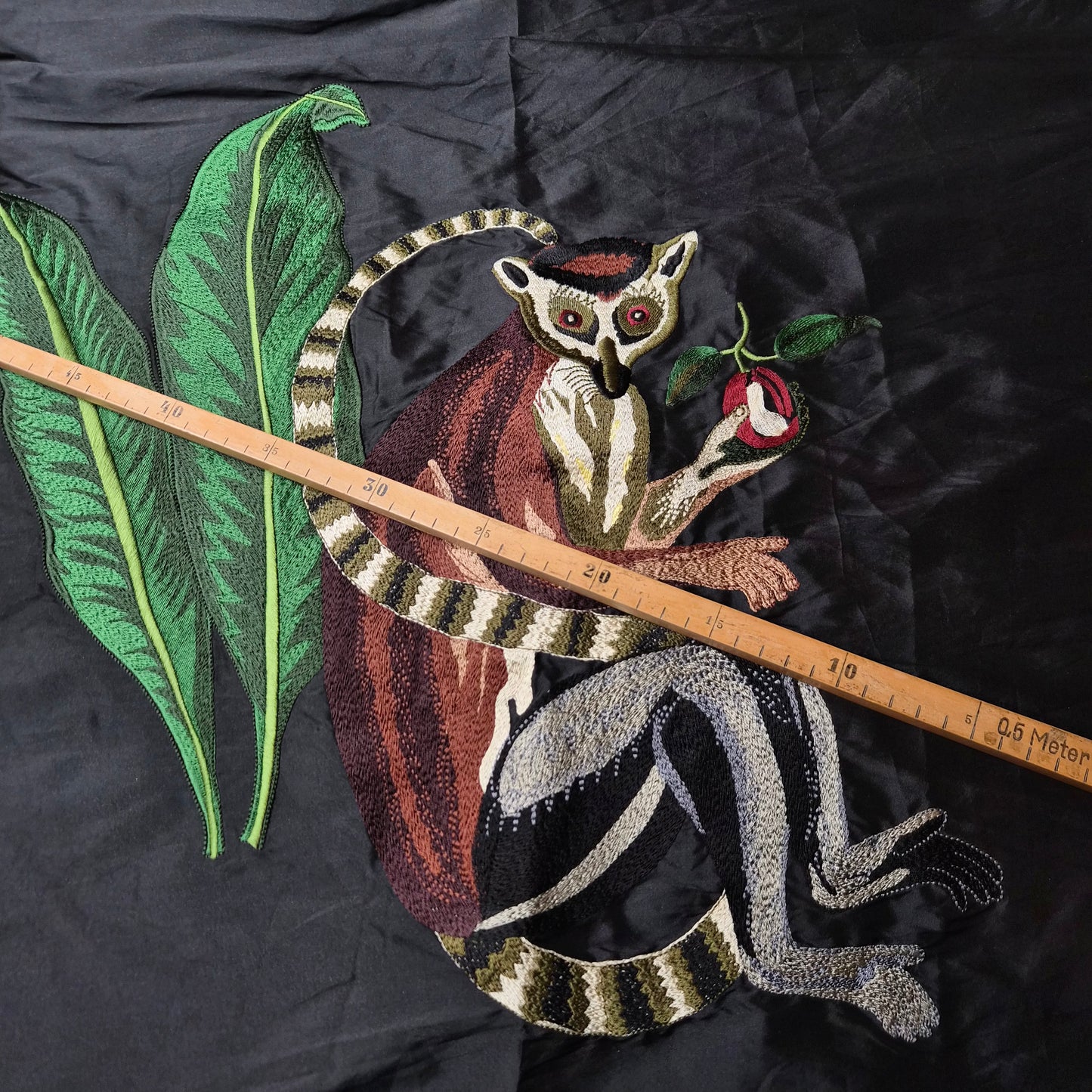 Patch gestickt / Einzelstück Gesamt 80 cm x 40 cm / S11X1X01
