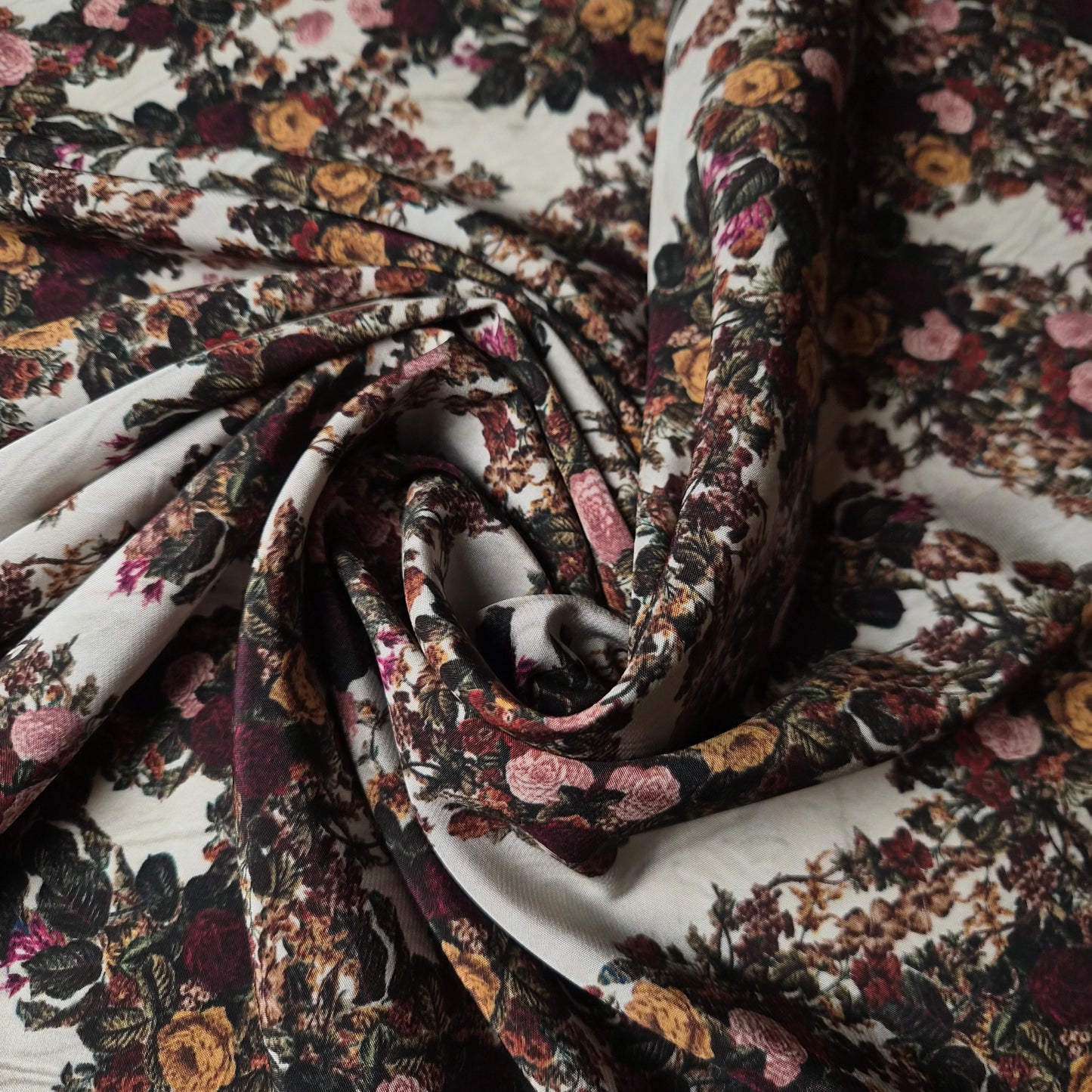 Einzelstück · Poplin · Baumwolle · Floral · Bunt · 260×140 cm