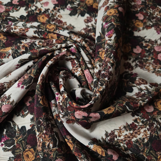 Einzelstück · Poplin · Baumwolle · Floral · Bunt · 260×140 cm