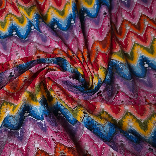 Baumwolle, Lurex, Viskose, Wolle · 150 cm