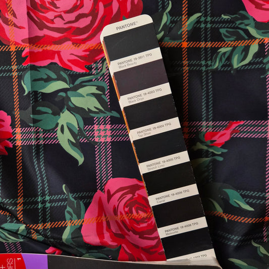Kunstfaserwebware, Pantone Stretch Limo · 130×100 cm