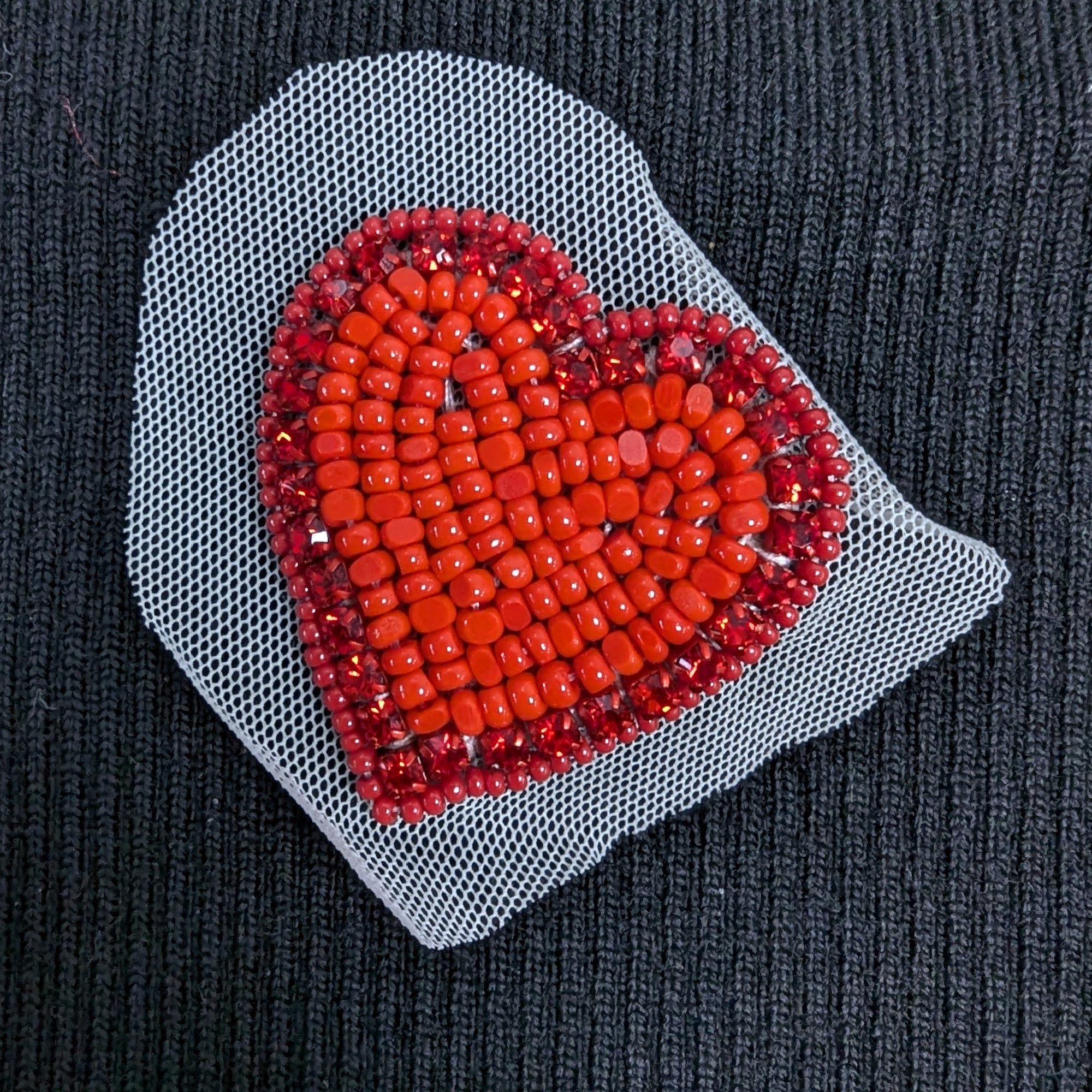 L2X4X020 Steinpatch Herz G*cci 4 cm x 4 cm