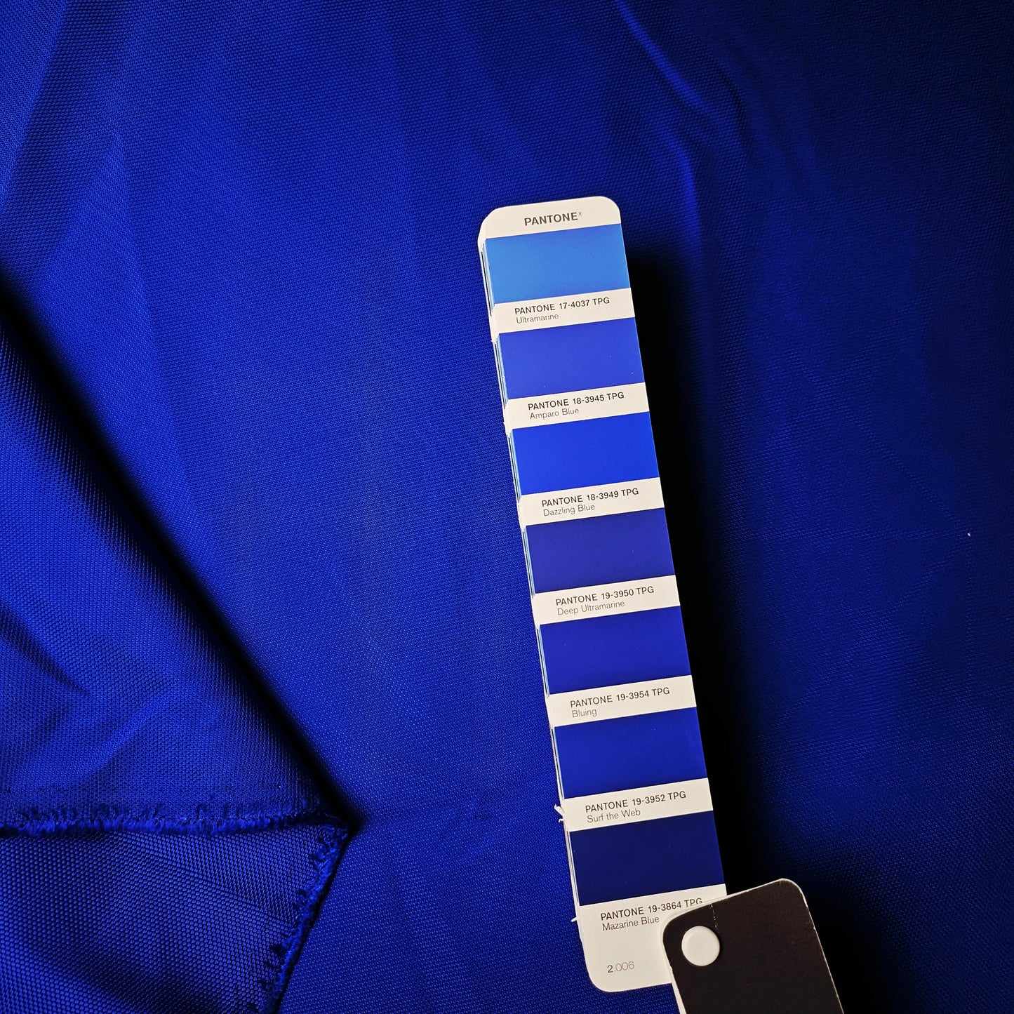 Canvas · Wasserabweisend · Nylon · Uni · Blau · 140 cm · 240 g/m² · Meterware