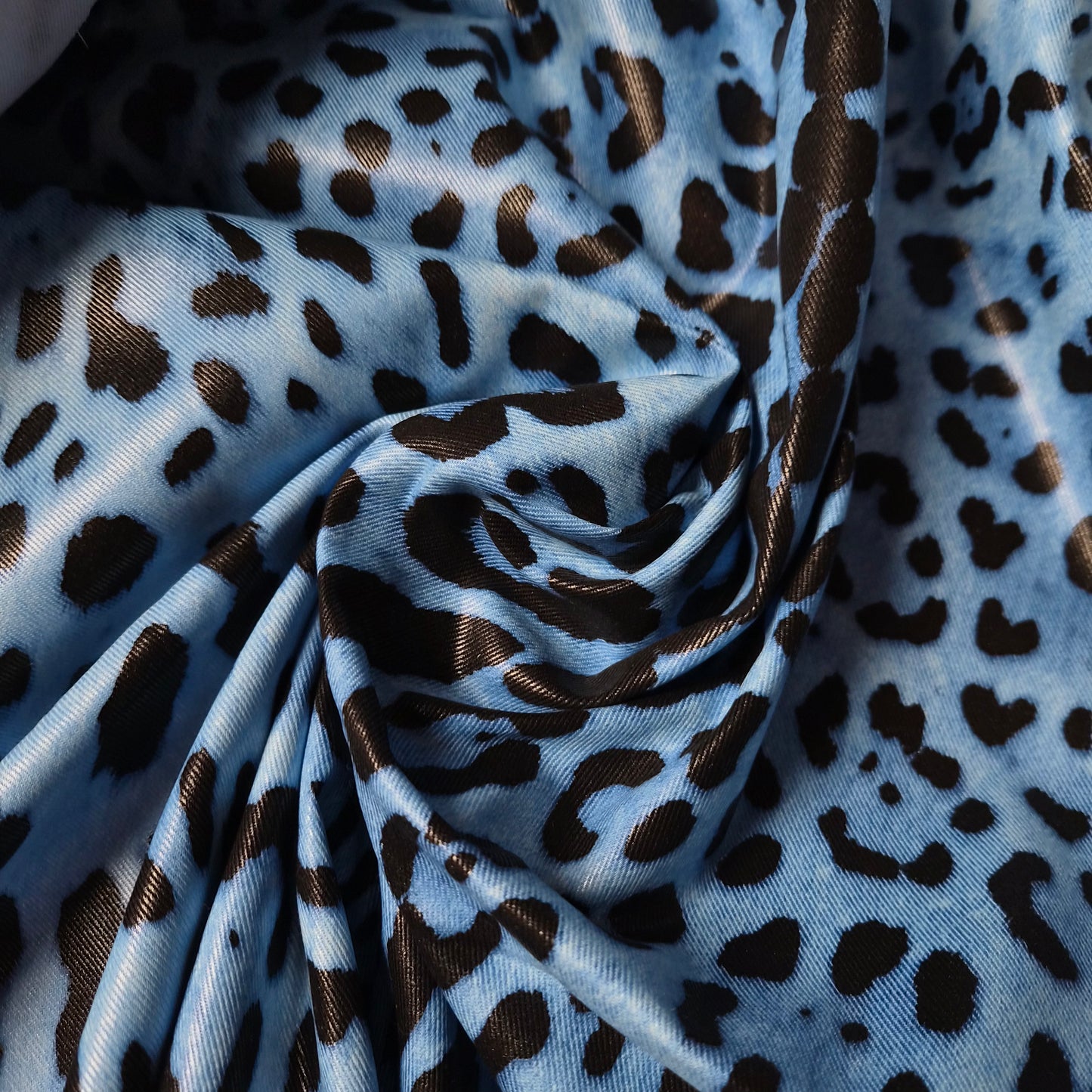 Einzelstück · Denim · Baumwolle · Animal · 225×150 cm