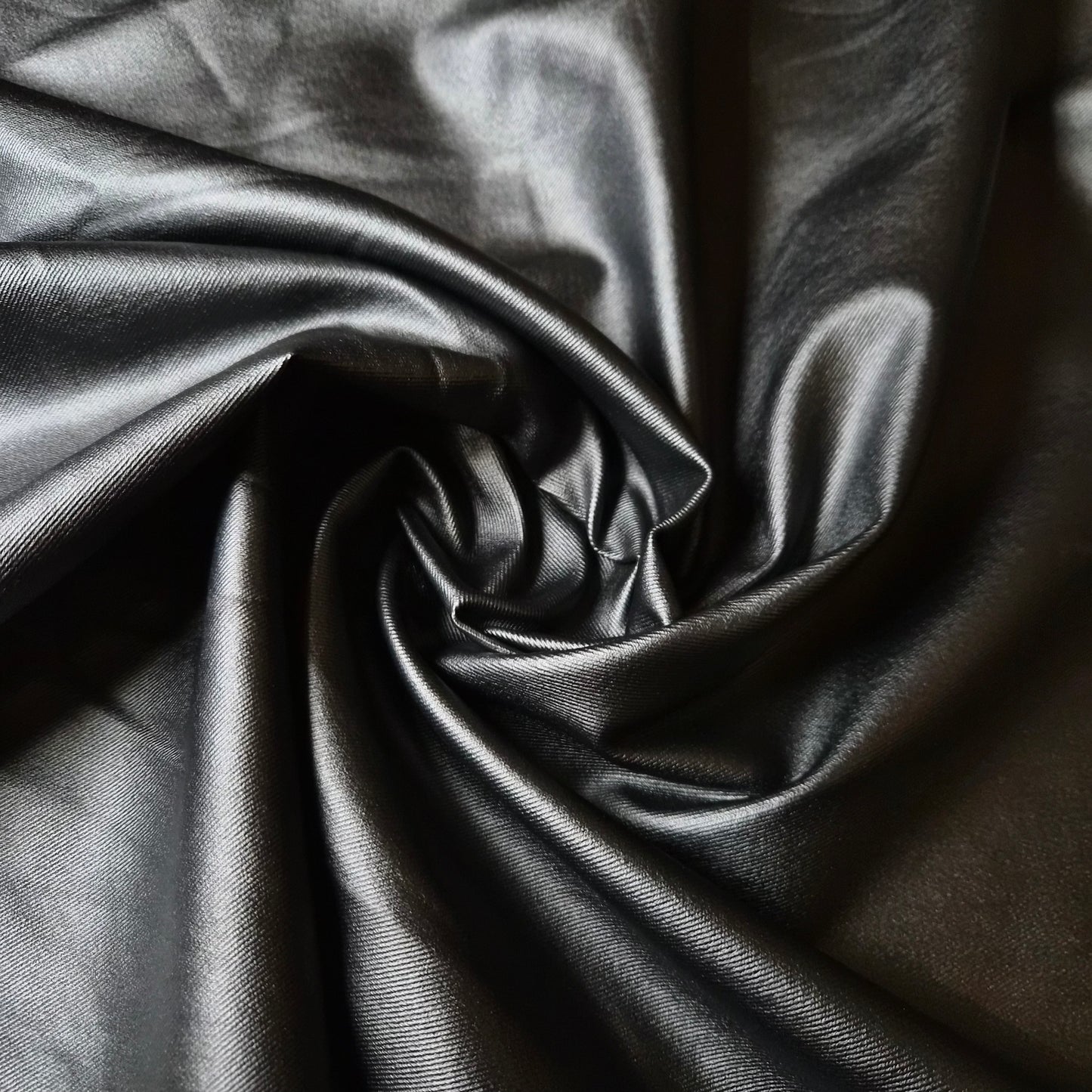 Denim, beschichtete · Angeraut, Stretch · Baumwolle · Uni · 140 cm 340g/m2 · Meterware