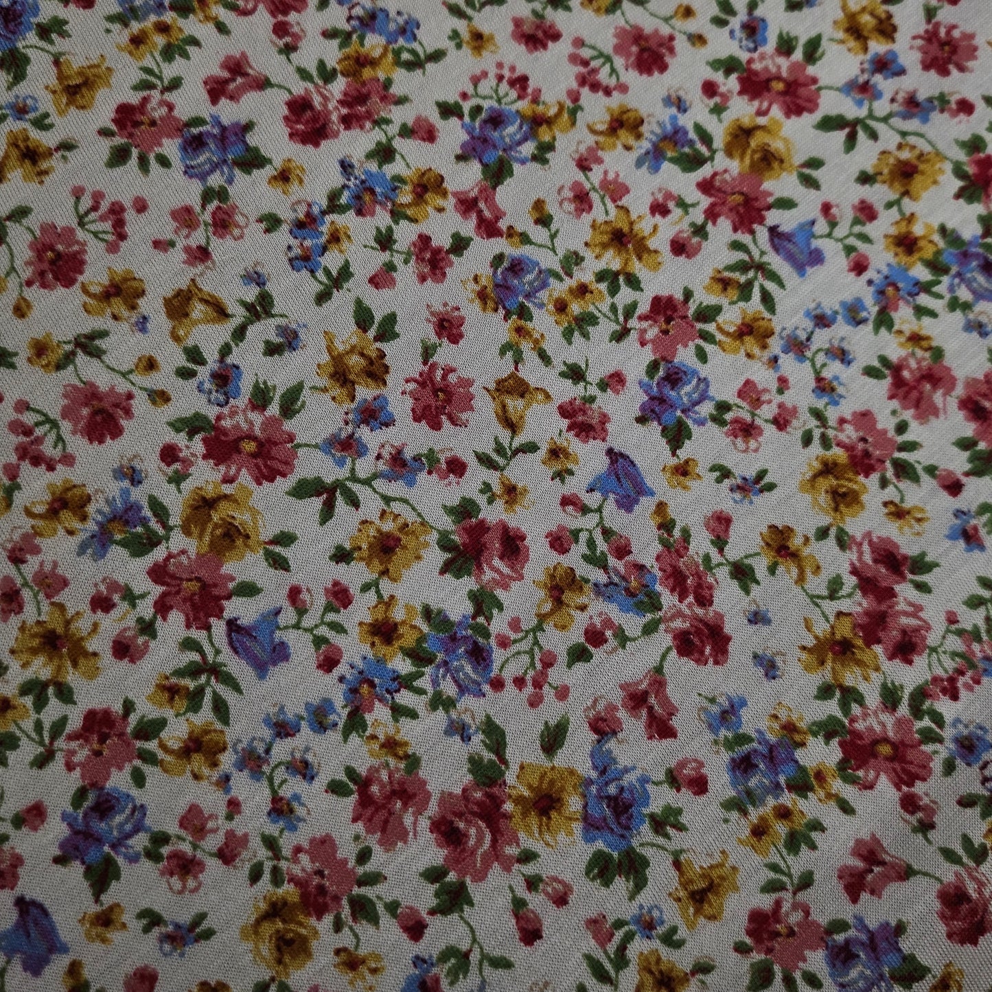 Jersey · Baumwolle · Geblümt · Farbe: Pasteltöne · 140 cm · 110 g/m² · Meterware