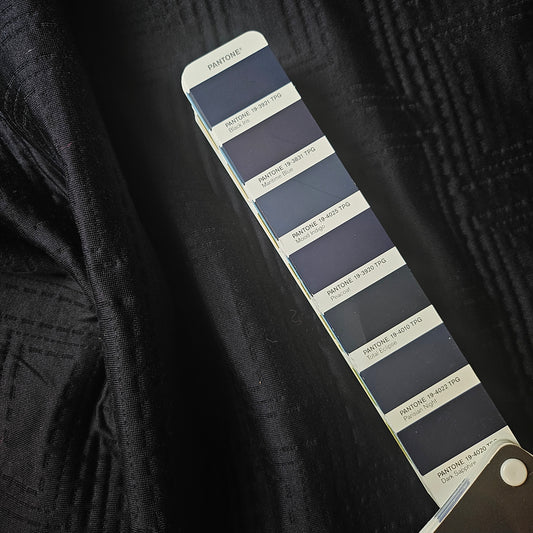 Steppsweat · Baumwolle, Polyester · Uni · Pantone Dark Sapphire · 160 cm · Meterware