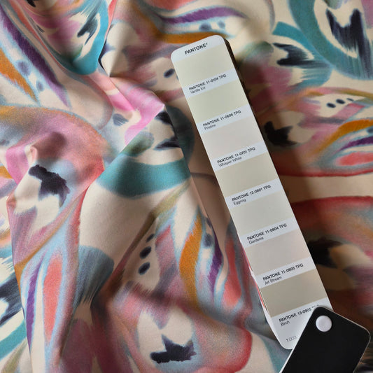 Baumwolle, Wolle, Gardenia · 150 cm