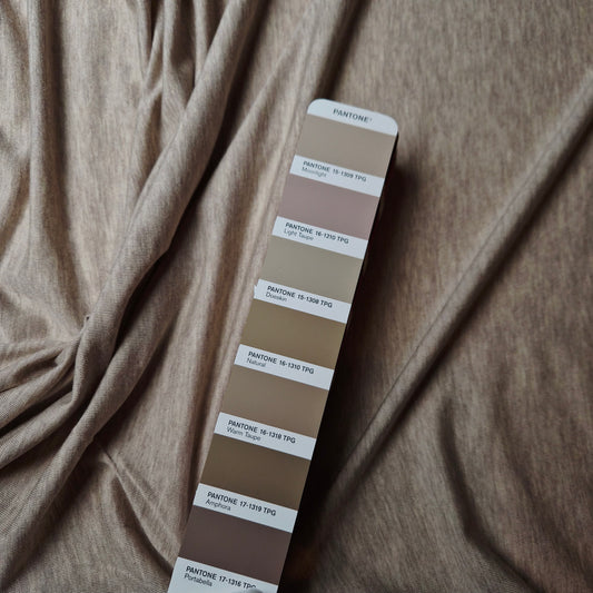 Jersey · Wolle, Modalfaser · Melange · Pantone Moonlight · 140 cm · 160 g/m² · Meterware