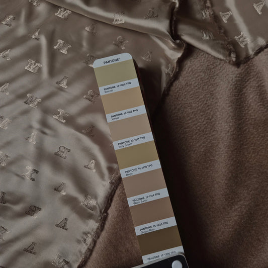 Kombipaket · Mantelstoff · Kaschmir · Pantone Ivory Cream · Stoff 220×150 cm + Viskosefutter 200×140 cm