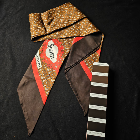 Seide, Twill, French Roast · 128×9 cm