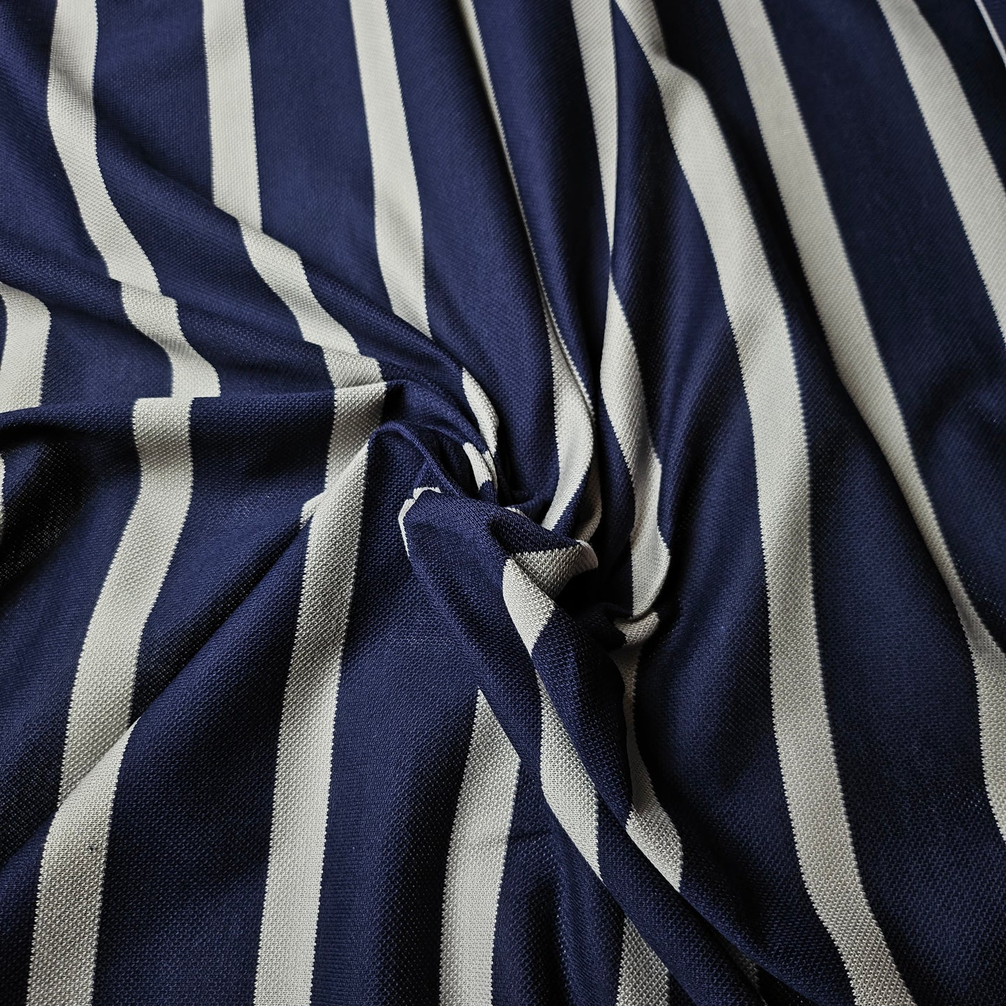 Pique Baumwolle Pantone Naval Academy / 190cm breit 150g/m2