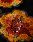 D*G – Patch Blume Handgestickt | 7 × 9 cm | L3X4X019