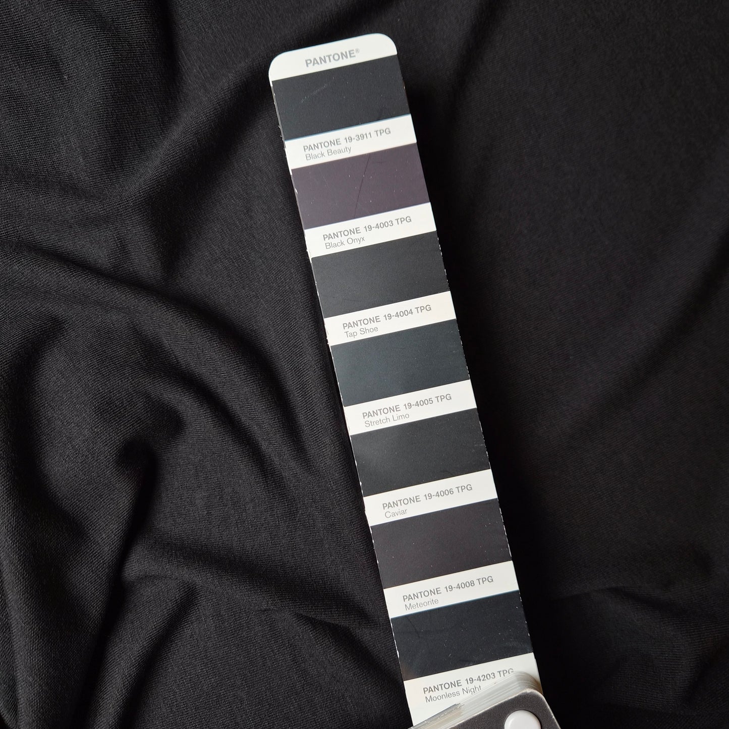 Jersey · Wolle, Modalfaser · Melange · Pantone Moonless Night · 150 cm · 140 g/m² · Meterware