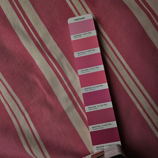 Meterware · Jersey · Schwer, ideal für Bündchen · Baumwolle · Pantone Sachet Pink · 180 cm · 310 g/m²