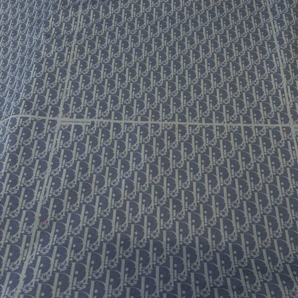 Denim · Baumwolle · Logo · Dunkelblau · 40 × 40 cm · Panel