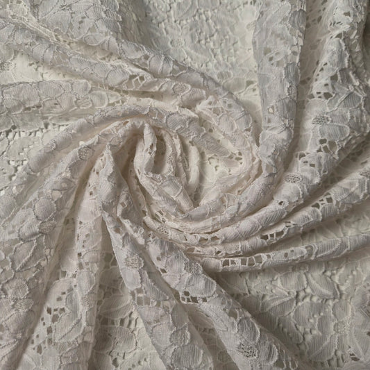 Einzelstück · Spitze · Elastisch · Polyester · Floral · 190×150 cm
