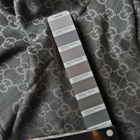 Schal, Wolle, Ghost Gray · 70×200 cm