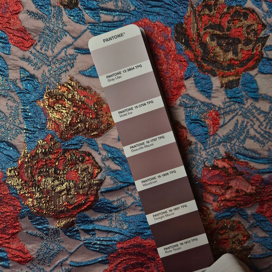 Jacquard, Gray Lilac · 145 cm