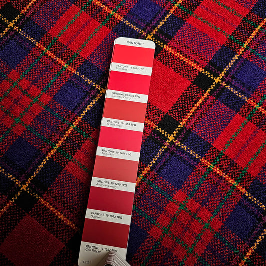 Wolle, Pantone Mars Red · 150 cm