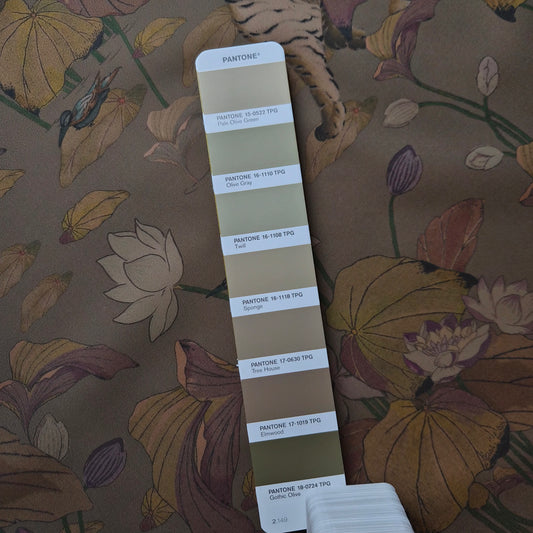 Baumwolle, Gabardine, Tree House · 145 cm