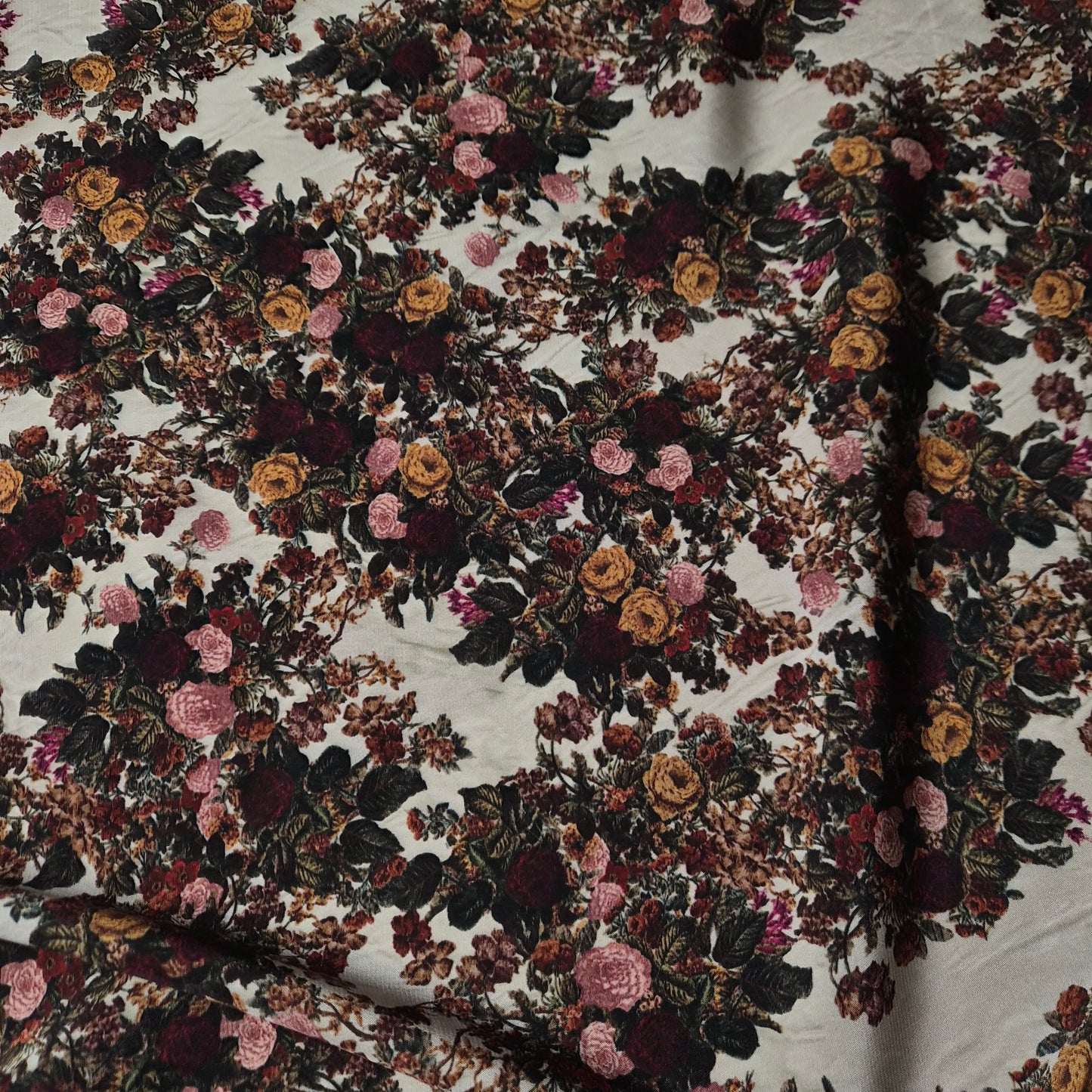 Einzelstück · Poplin · Baumwolle · Floral · Bunt · 260×140 cm