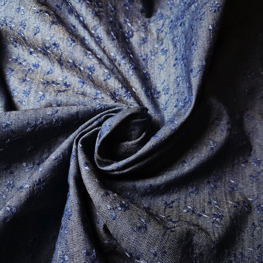 Denim, Baumwolle, Bestickt · 150×120 cm