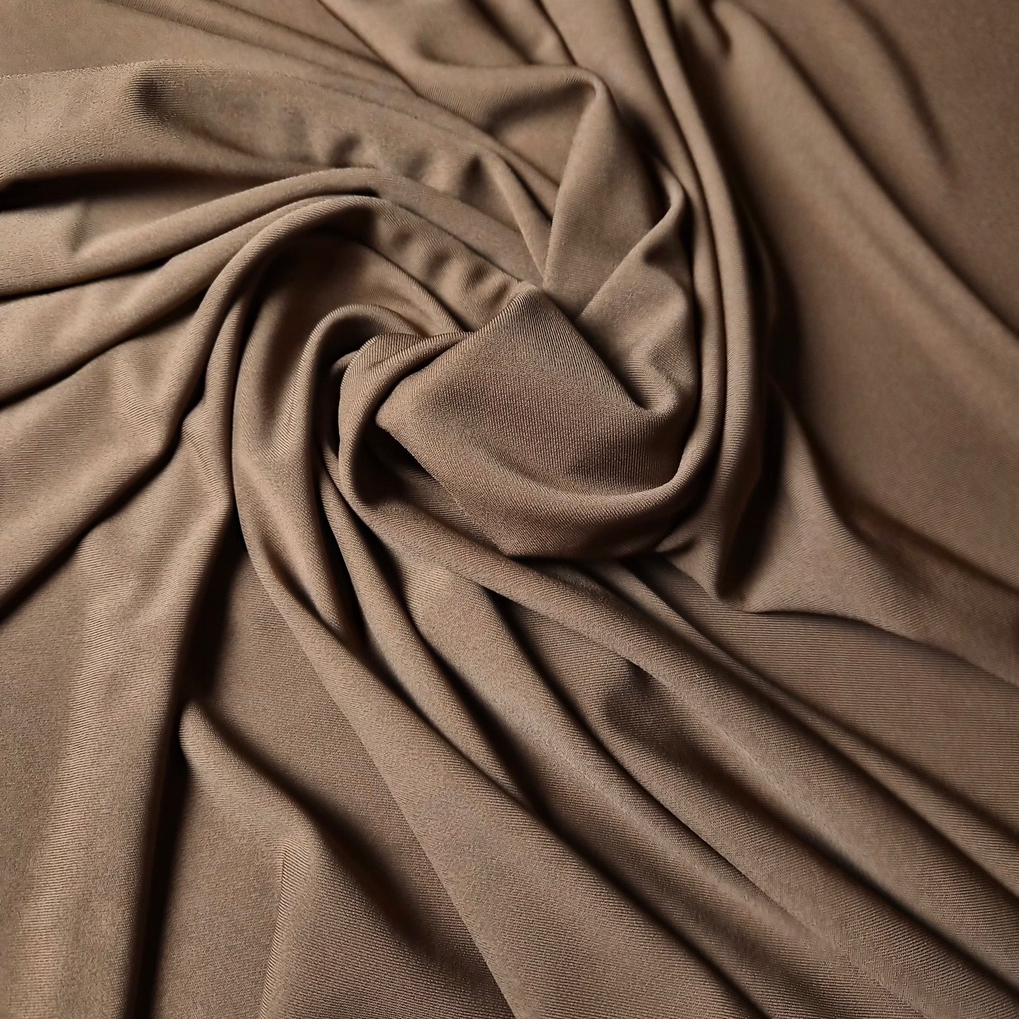 Jersey Crêpe · Viskose · Uni · Pantone Nuthatch · 150 cm · 260 g/m² · Meterware