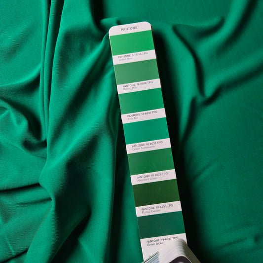 Viskose, Jersey, Green Tambourine · 120 cm 350g/m2