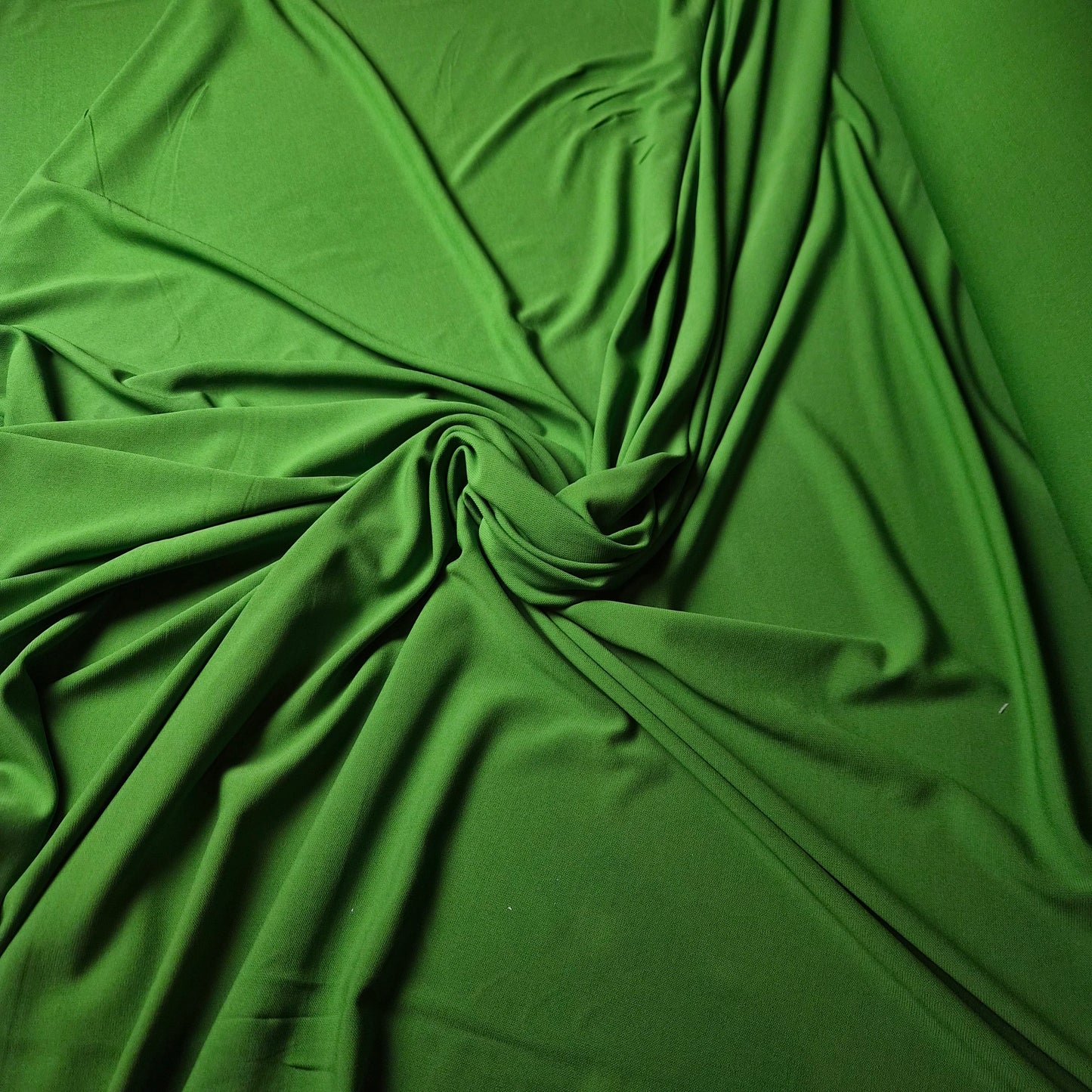 Viskose, Viskose-Crêpe, Classic Green · 140 cm 340g/m2