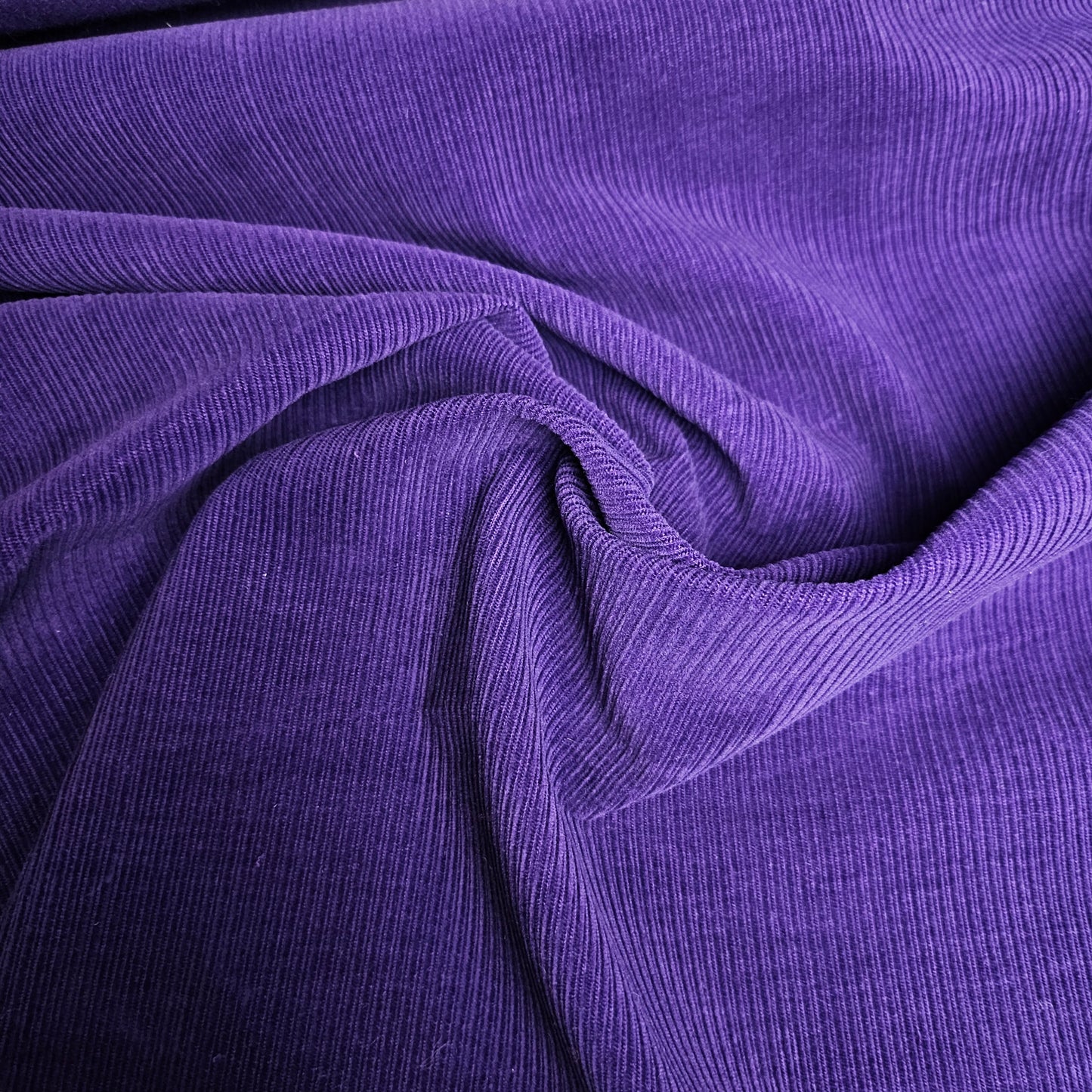 Baumwolle, Cord, Pantone Deep Blue · 145 cm