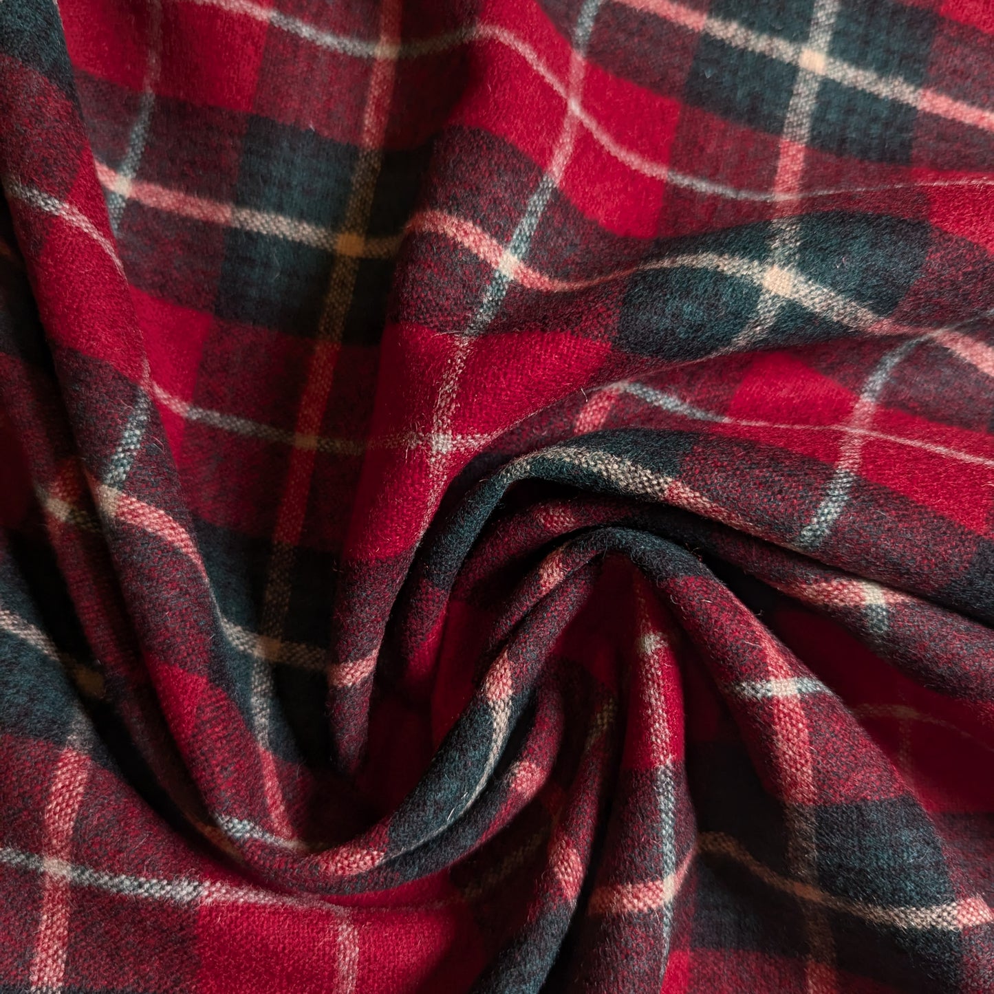 Jackenstoff · Wolle · Tartan · 150 cm · 180 g/m² · Meterware