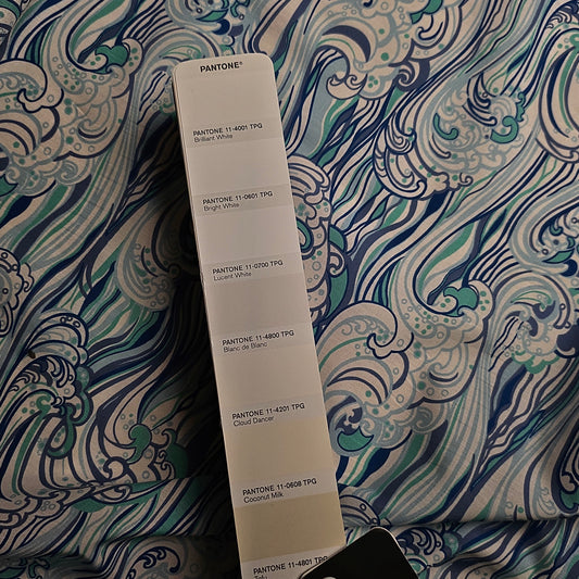 Baumwolle, Webware, Pantone Blanc de Blanc · 140 cm