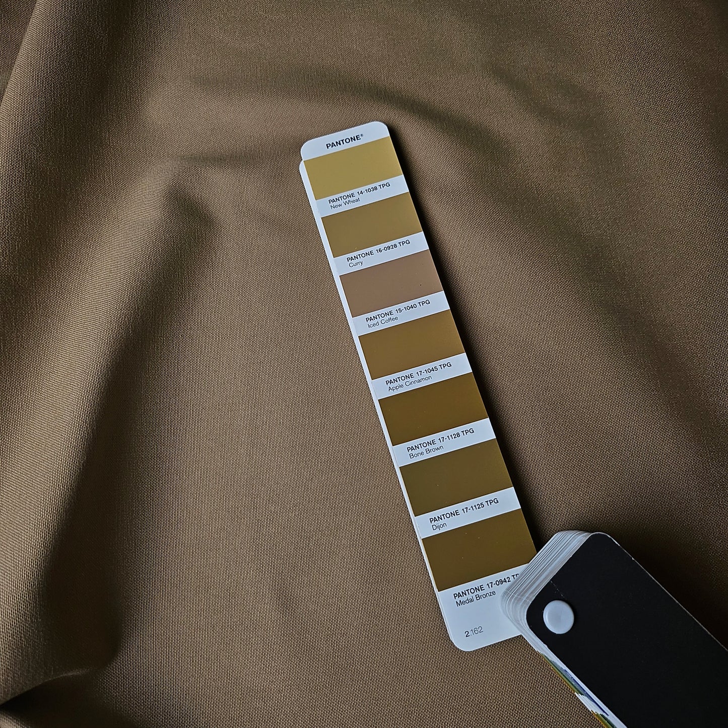Gabardine · Baumwolle · Uni · Pantone Iced Coffee · 330 g/m² · Meterware