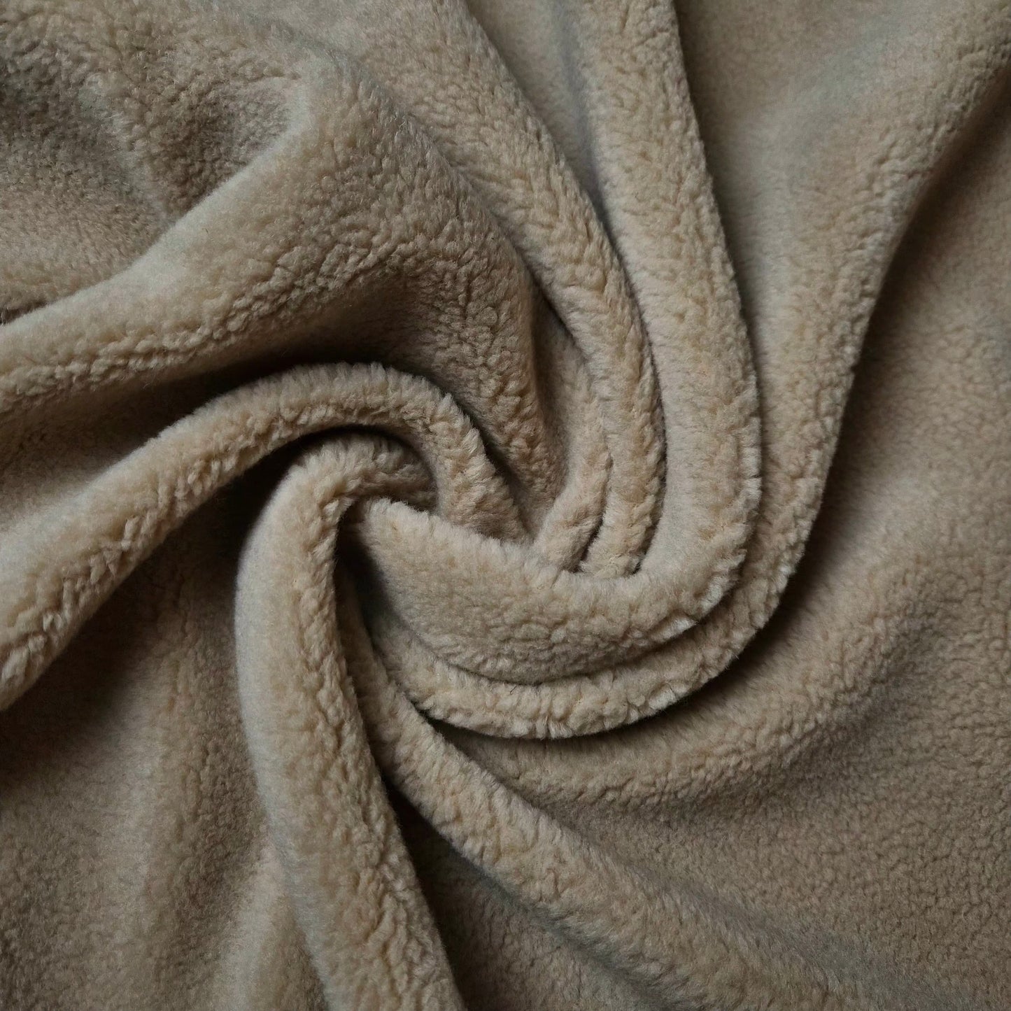 Meterware · Sherpa · Wolle, Polyester, Kaschmir · 155 cm 470g/m²