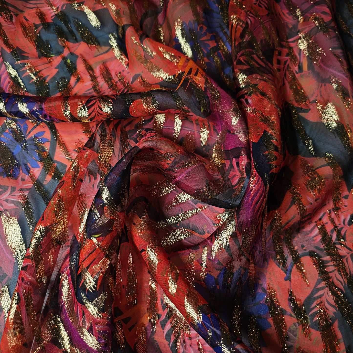 Lurex, Seide, Fil Coupé · 140 cm 20g/m2