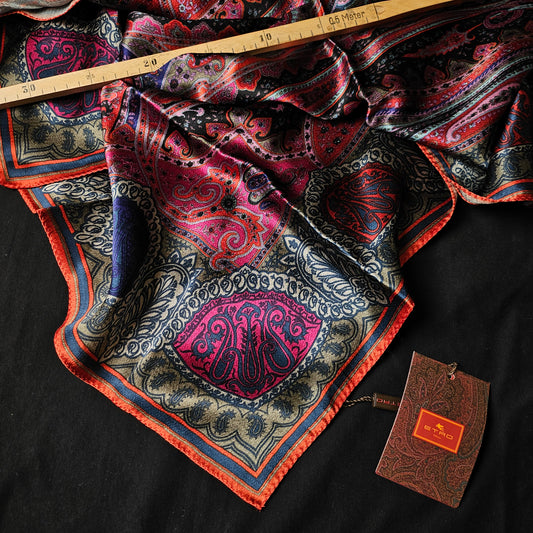 Seide, Viskose · 65×160 cm