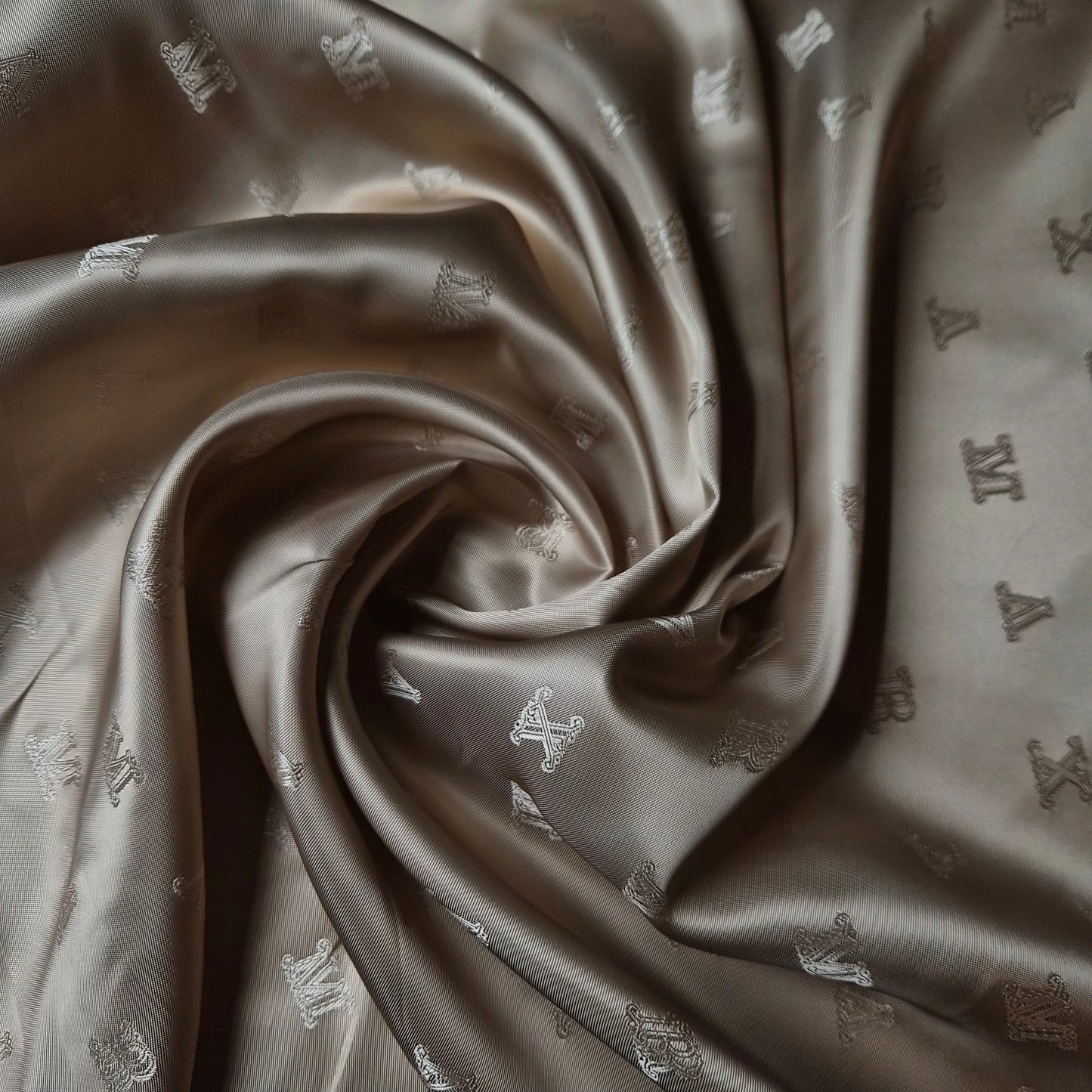 Futter, Viskose, Pantone Parchment Logo Max Mara  140 cm 90 g/m²