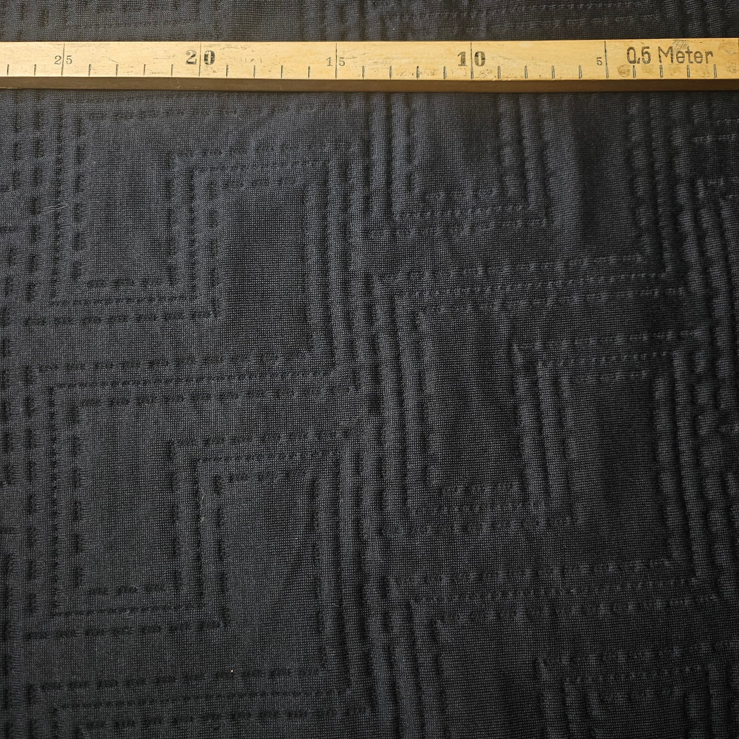 Steppsweat · Baumwolle, Polyester · Uni · Pantone Dark Sapphire · 160 cm · Meterware