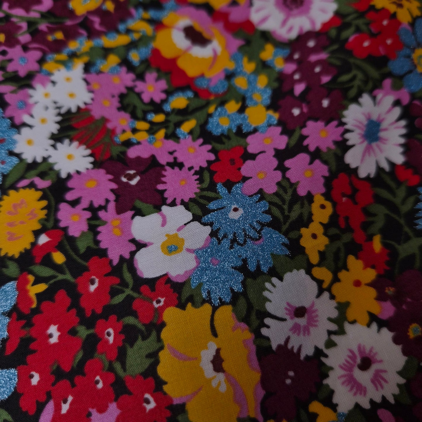 Baumwolle, Wolle, Caviar · 140 cm