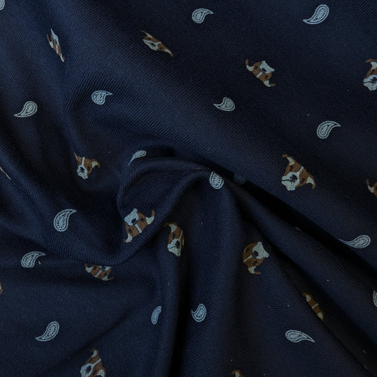 Jersey, Dunkelblau · 180 cm 230g/m2